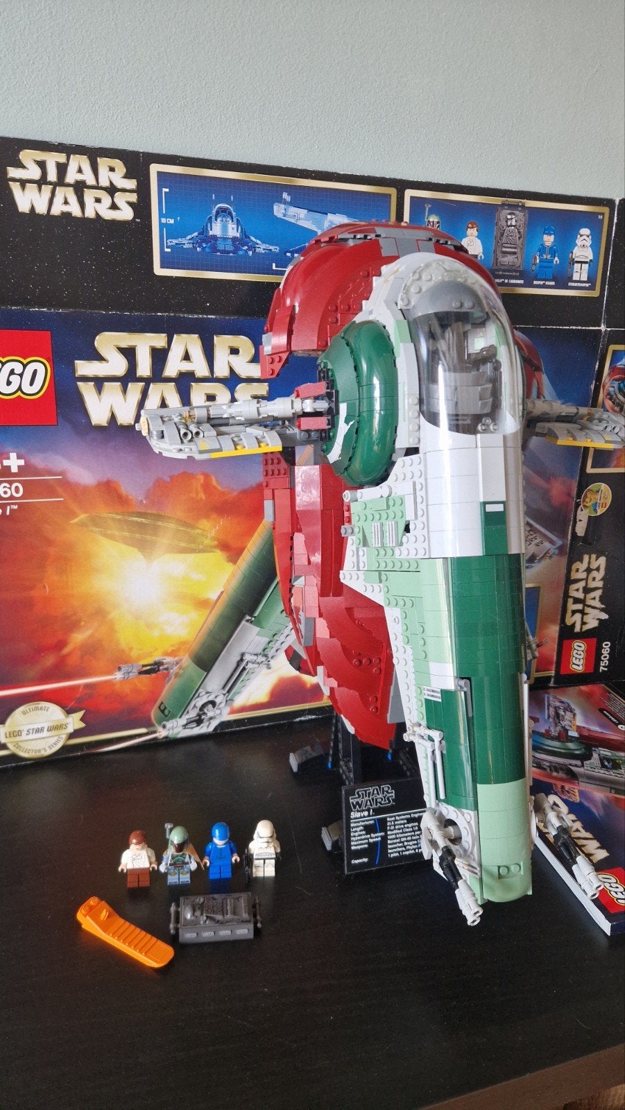 LEGO Star Wars 75060 UCS Slave 1 - Compleet - Topconditie, Star Wars, Lego, Ophalen of Verzenden, Zo goed als nieuw