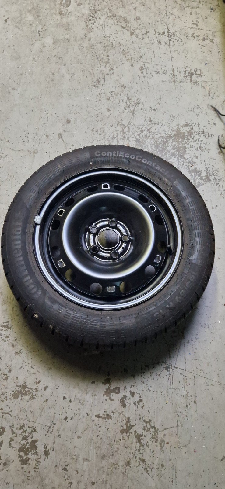 Continental EcoContact 5 185/60 R15 op stalen velg NIEUW, Auto-onderdelen, Banden en Velgen, Ophalen, Gebruikt, 15 inch, Banden en Velgen