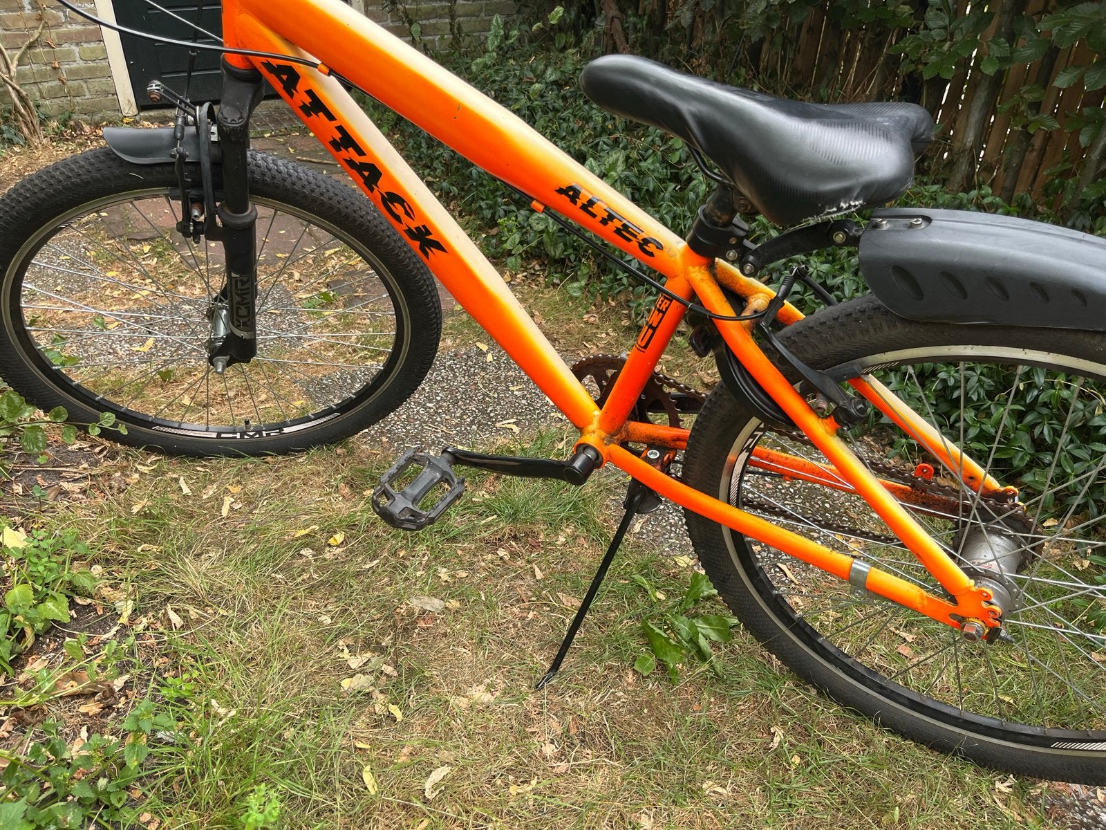 24 inch Altec Attack mountainbike - opknapper, fietst prima, Terugtraprem, Gebruikt, Ophalen, Overige merken