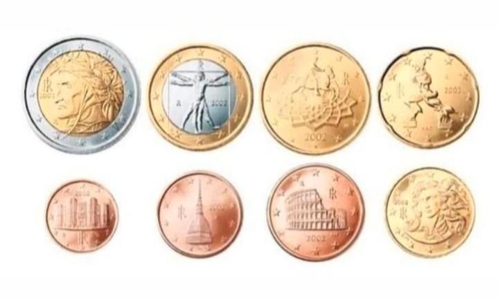 Italië Losse Munten(1cent t/m 2euro)(2002 t/m 2021)UNC+BU, Postzegels en Munten, Munten | Europa | Euromunten, Verzenden, Italië