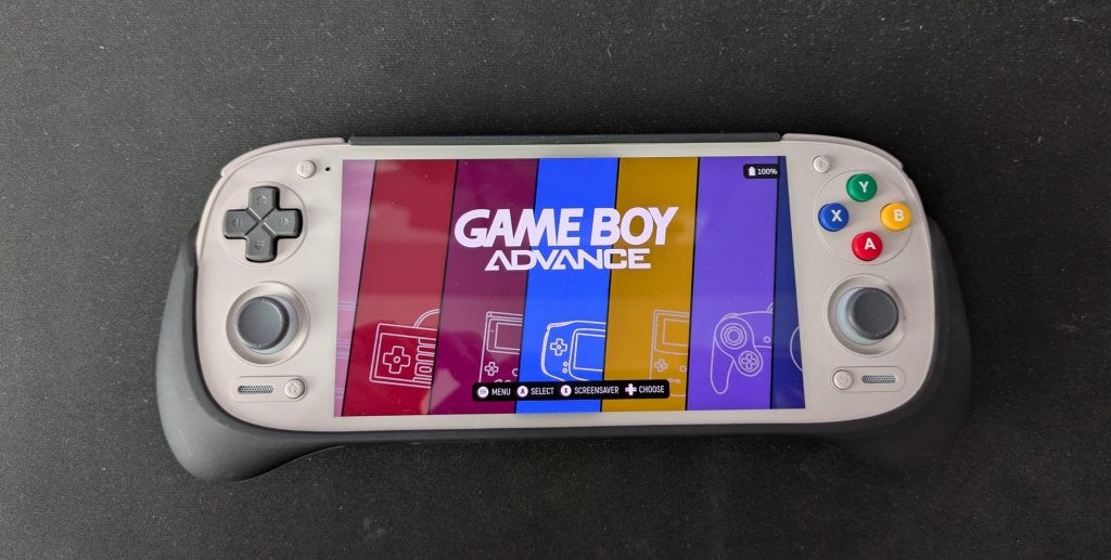 Retroid Pocket 5 handheld console met accessoires, Ophalen of Verzenden, Retroid, Zo goed als nieuw
