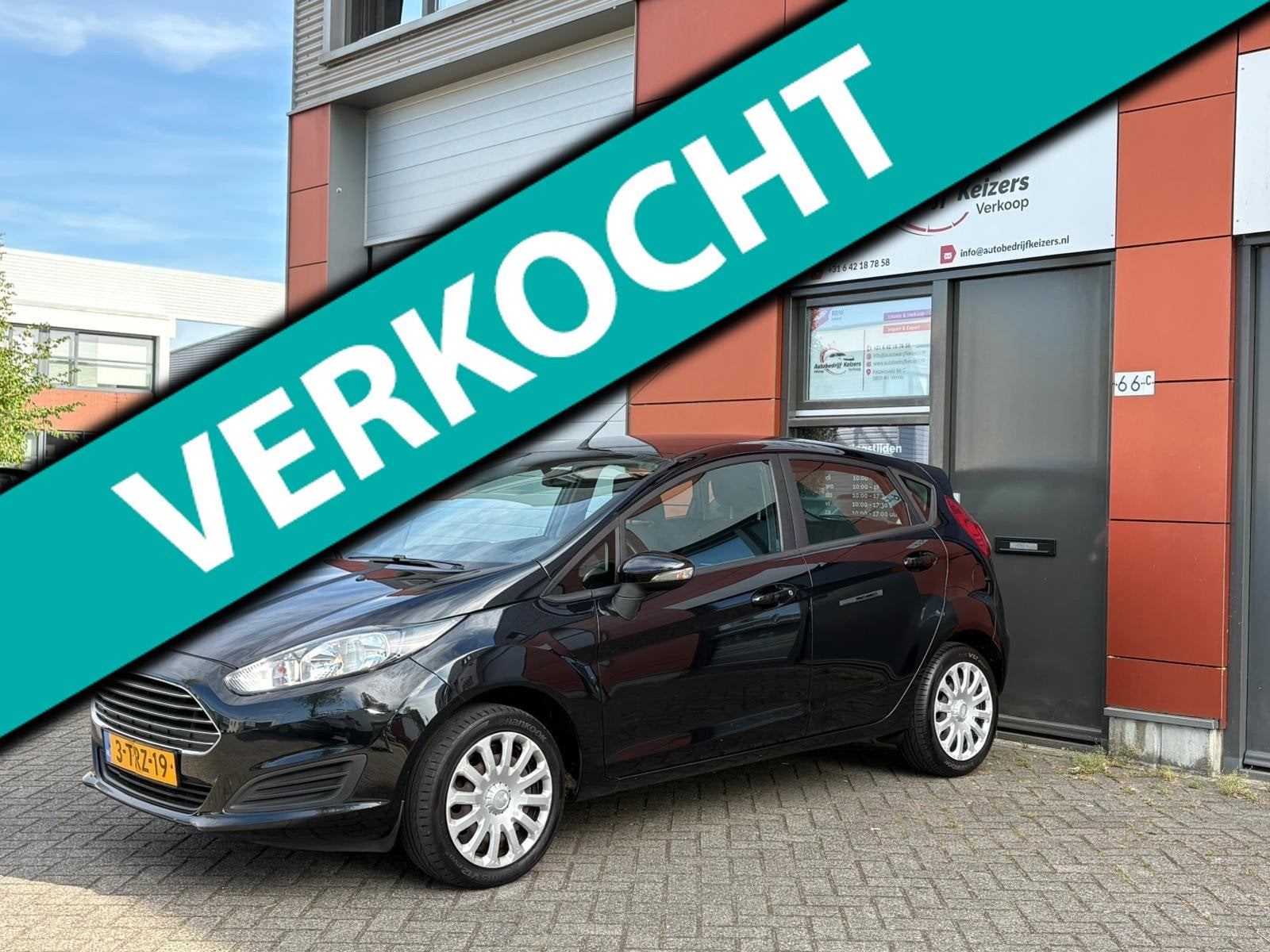 Ford Fiesta 1.0 Style APK AIRCO NAP CNTRL ELEK RAMEN, Euro 5, Stof, 525 kg, Origineel Nederlands
