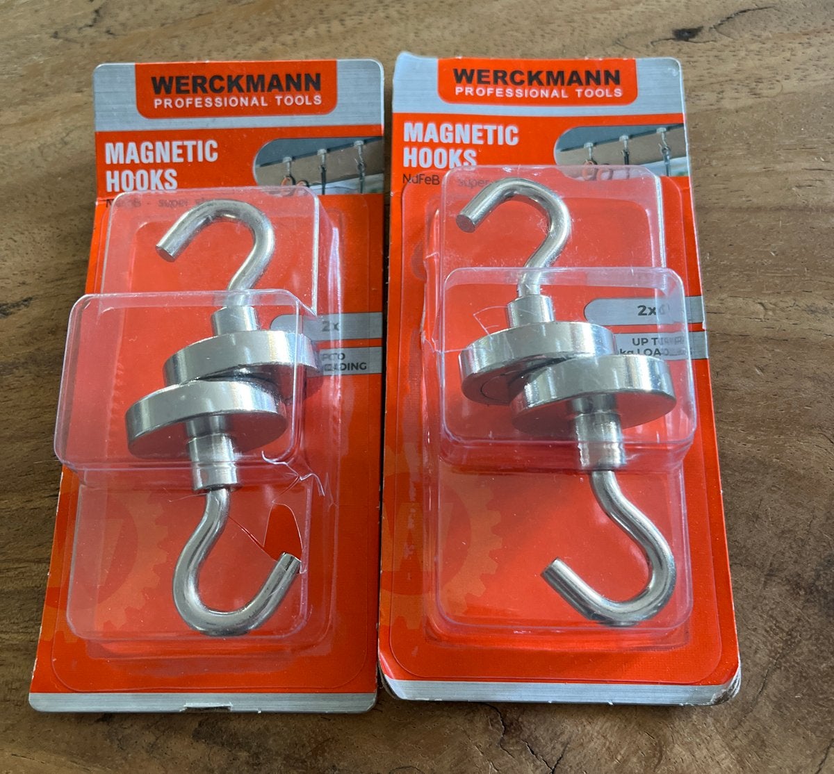 Nieuwe Werckmann Magnetische Haken (2x2), Ophalen of Verzenden, Nieuw