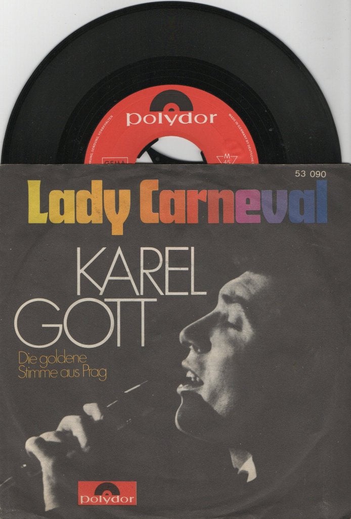 Karel Gott – Lady Carneval, Ophalen of Verzenden, Zo goed als nieuw, 7 inch, Pop