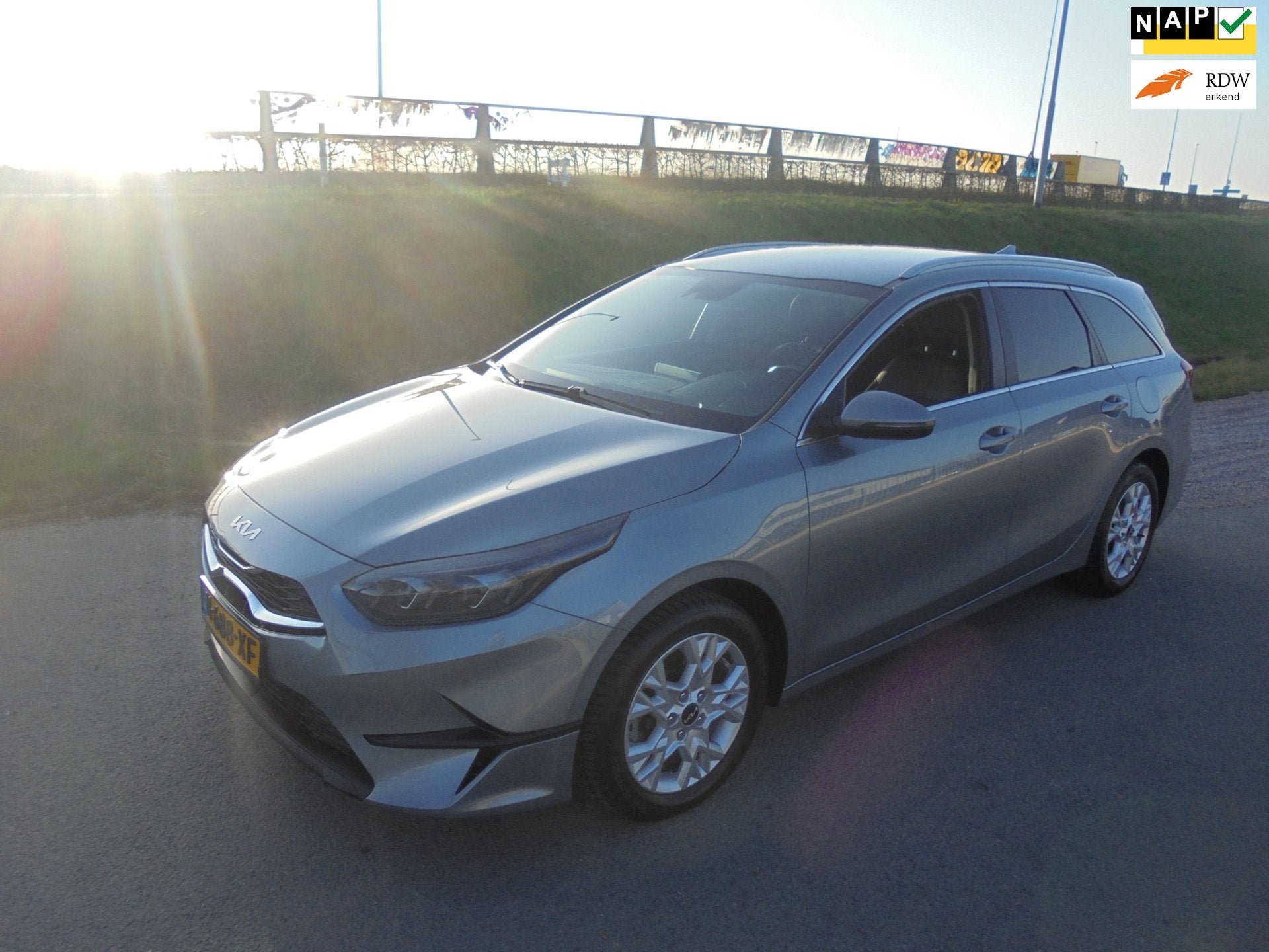 Kia Ceed Sportswagon Kia Ceed 1.0 benzine staion airco ecc n, Auto's, Voorwielaandrijving, Gebruikt, Euro 6, Origineel Nederlands
