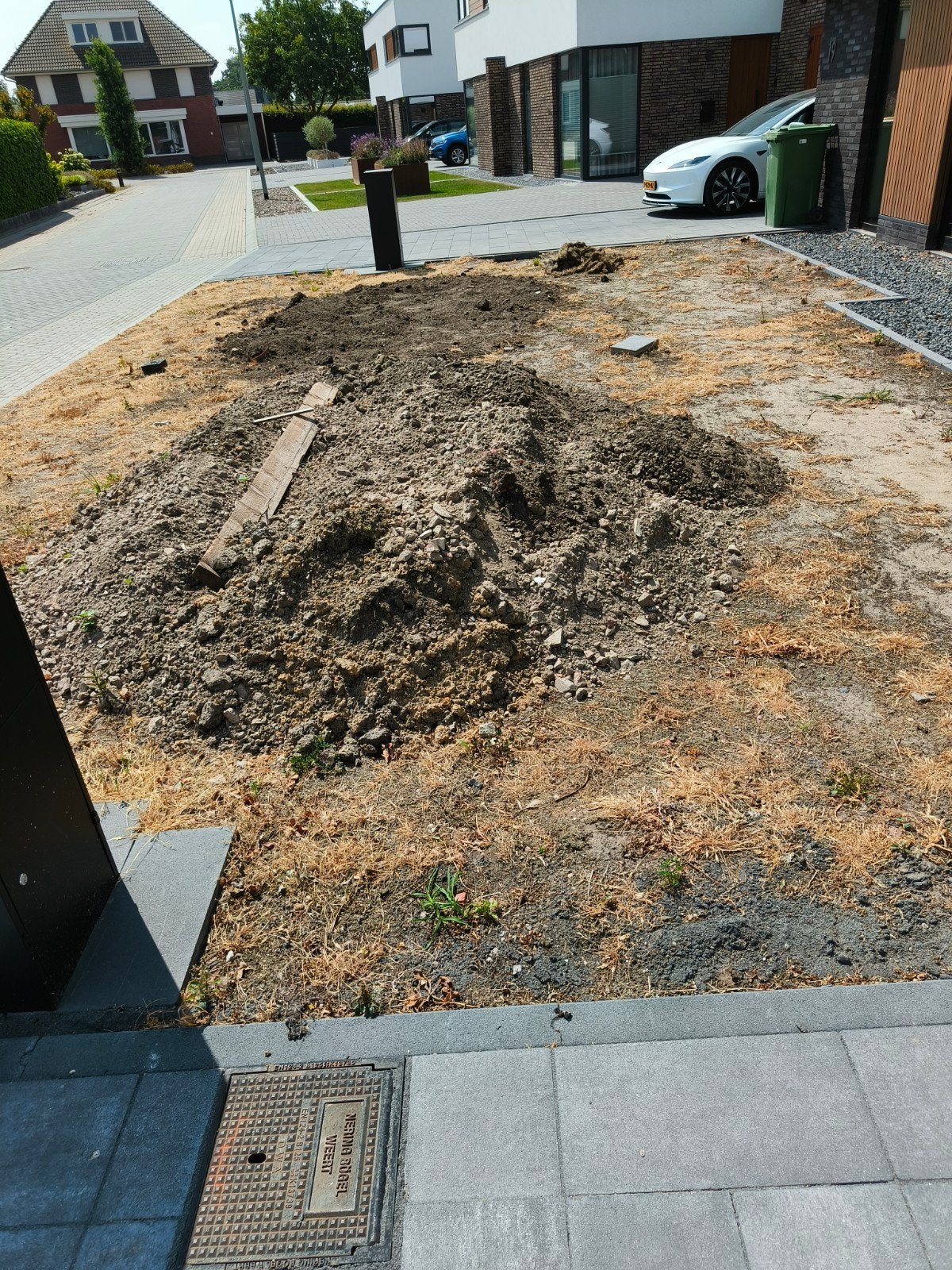 Korrelmix met zand voor diverse toepassingen, Ophalen, Gebruikt, Ophoogzand