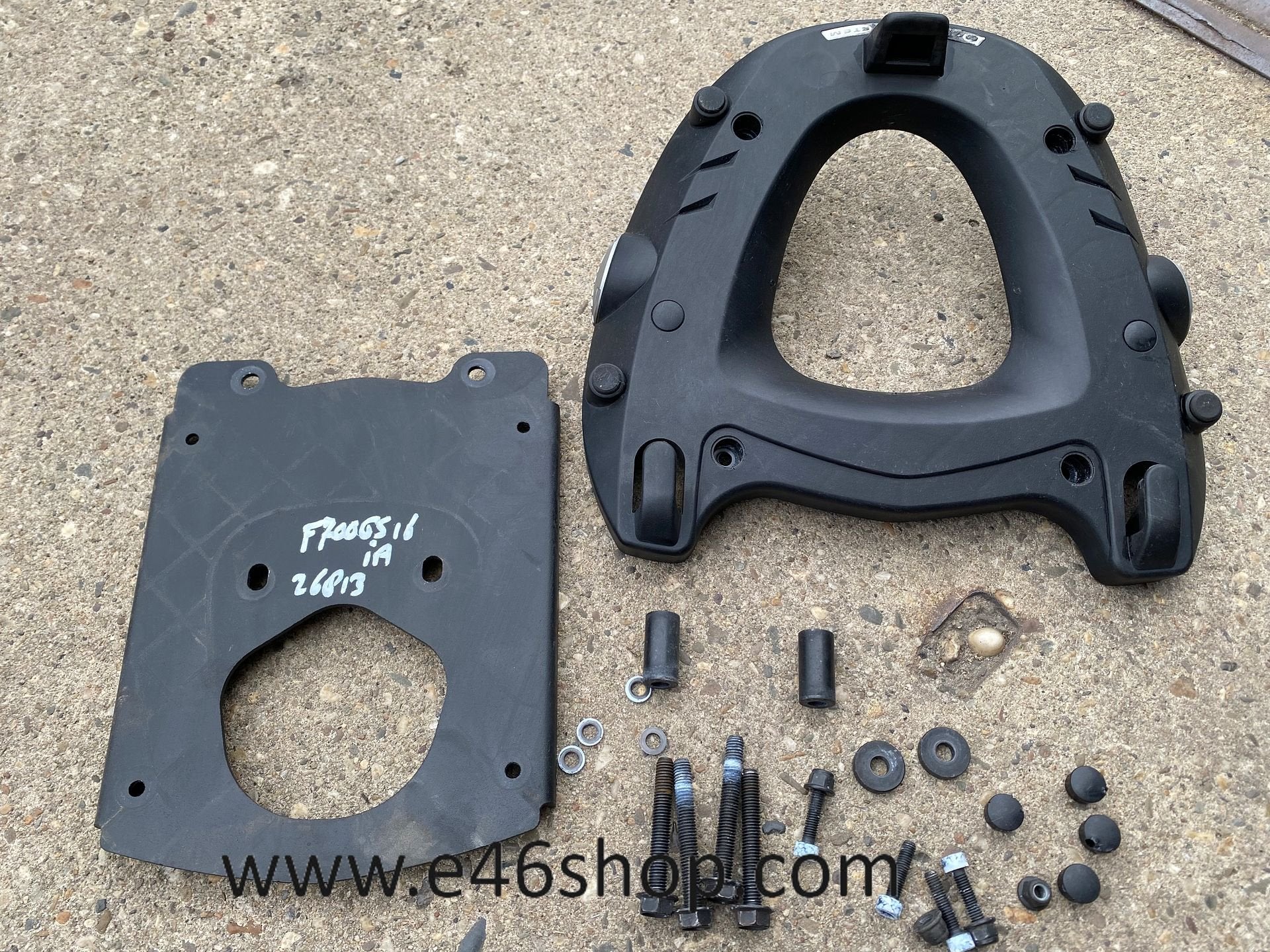 BAGAGEREK ADAPTOR VOOR GIVI KOFFER BMW F700GS, Gebruikt, -, -, Ophalen of Verzenden
