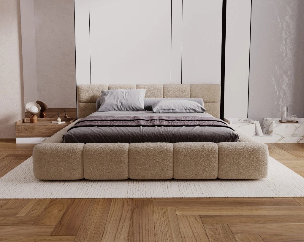 ACTIEDEAL Opbergbed 200 x 200 | GRATIS Koudschuim Matras, Verzenden, 200 cm, Groen, Hout