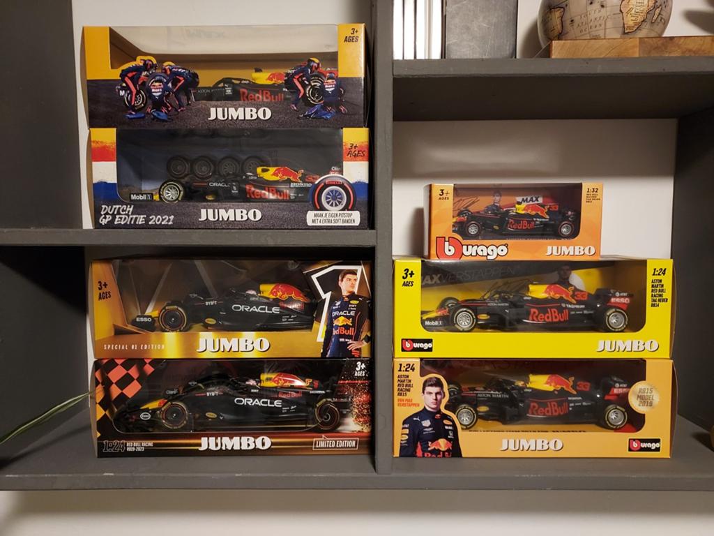 Max verstappen jumbo auto's, Verzenden, Nieuw, Auto, Bburago