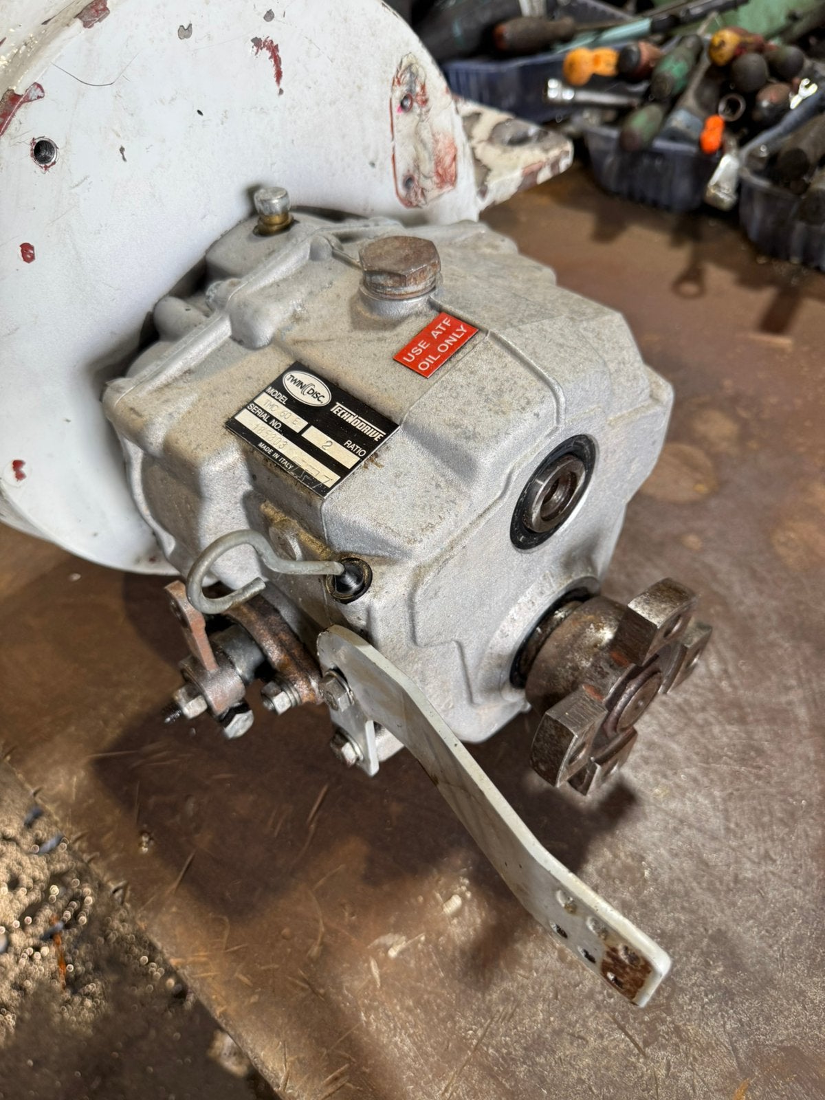 Koppeling twindisc technodrive TMC 60 E, Ophalen, Gebruikt, Motor en Techniek, Zeilboot of Motorboot
