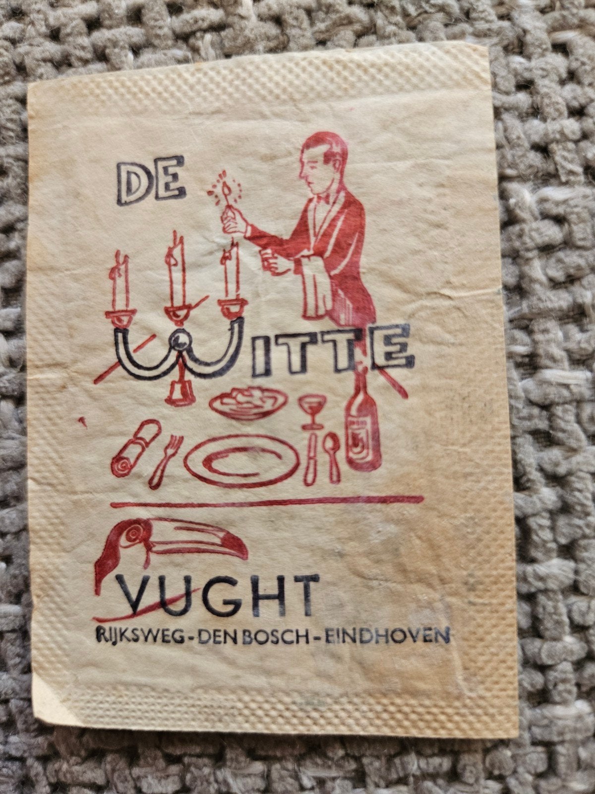 vught De Witte suikerzakje vd valk, Ophalen of Verzenden