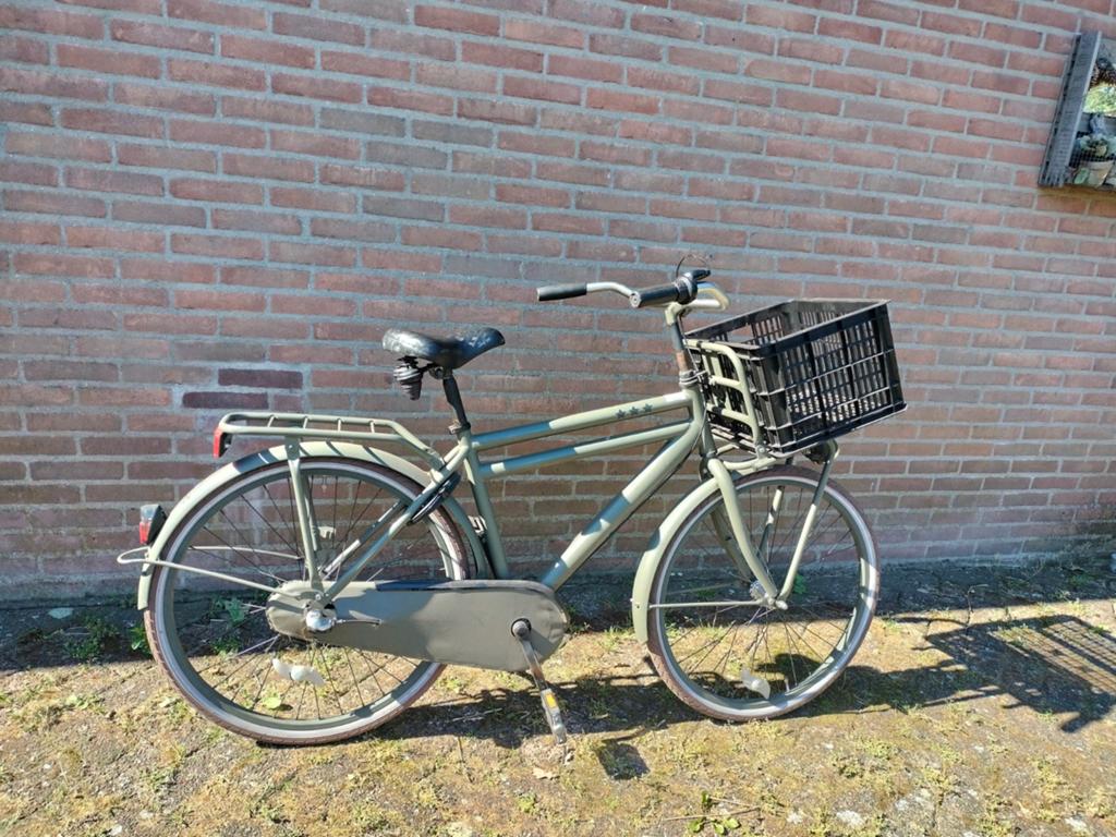 Jongens fiets, Terugtraprem, Gebruikt, Cortina U4 Transport, Ophalen