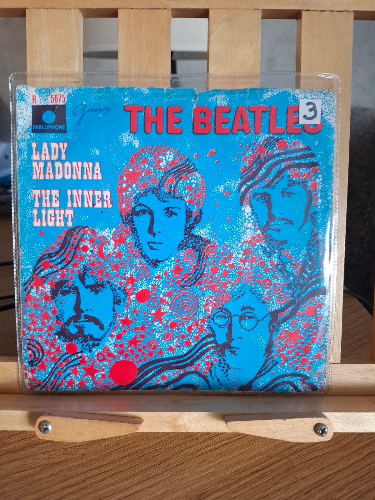 single: the Beatles - lady madonna, Ophalen of Verzenden, Pop