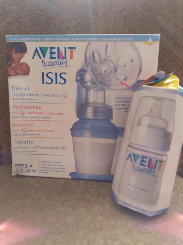 Avent borstkolf set, Ophalen of Verzenden, Zo goed als nieuw, Borstkolf