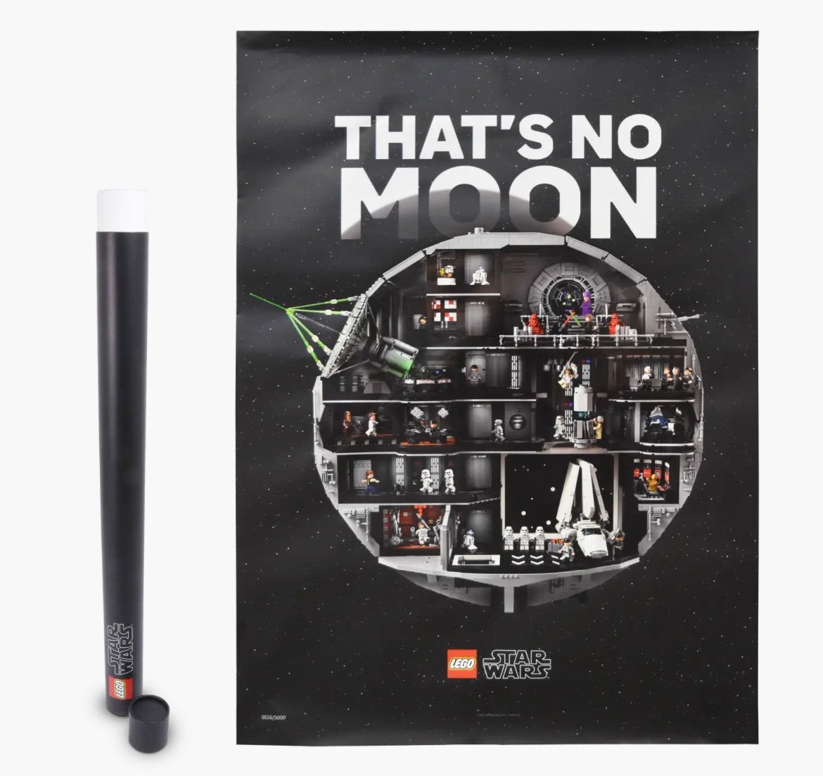 LEGO UCS Death Star Poster (Limited Edition) 5010030, Lego, Lego, Star Wars, Lego