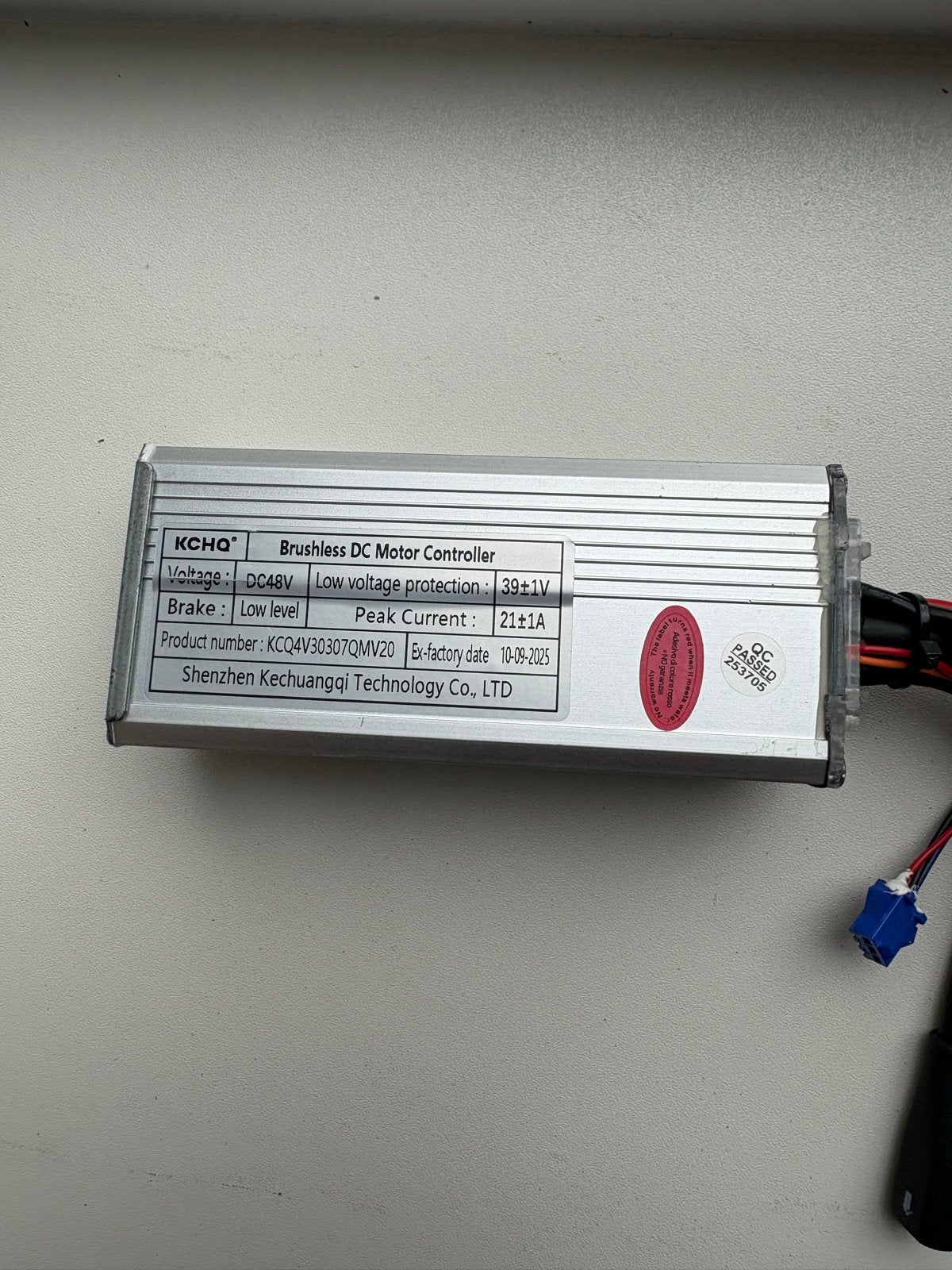 KCHQ Brushless DC Motor Controller 48V 21A, Fietsen en Brommers, Elektrische fiets, Nieuw, Ophalen of Verzenden, Motor