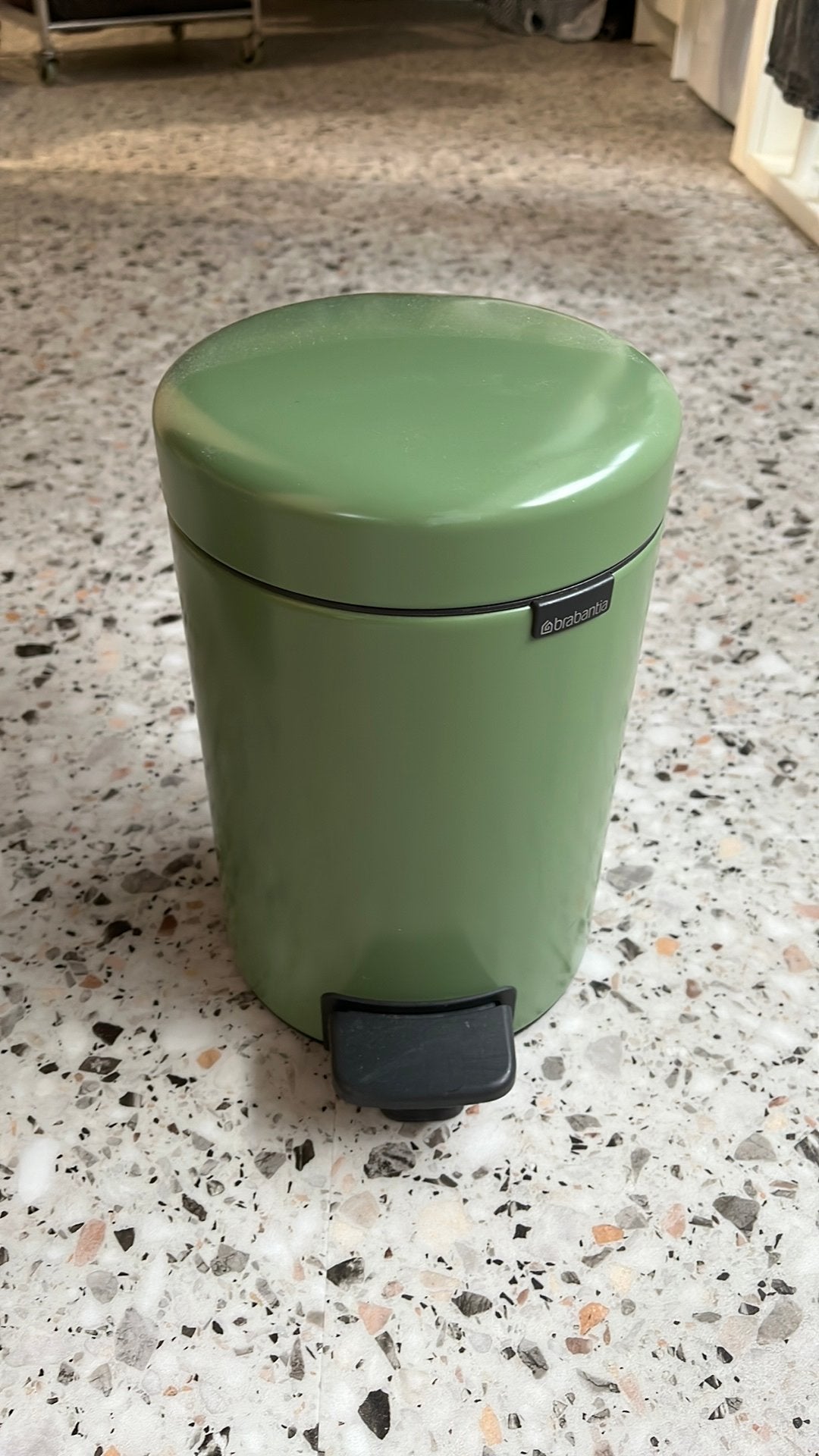 Brabantia NewIcon Pedaalemmer 3L - Groen, Met pedaal, Ophalen of Verzenden, Zo goed als nieuw, Minder dan 10 liter