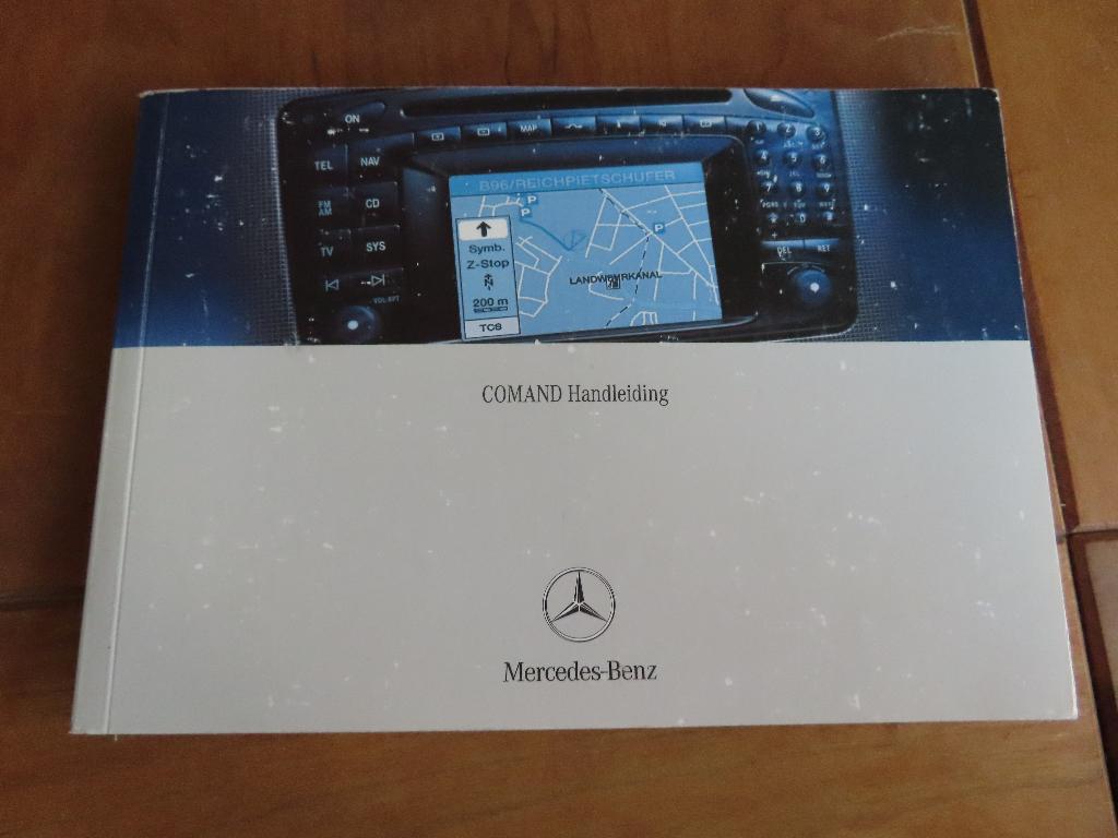 Instructieboek Mercedes-Benz COMAND audio - navigatie 2002, Ophalen of Verzenden