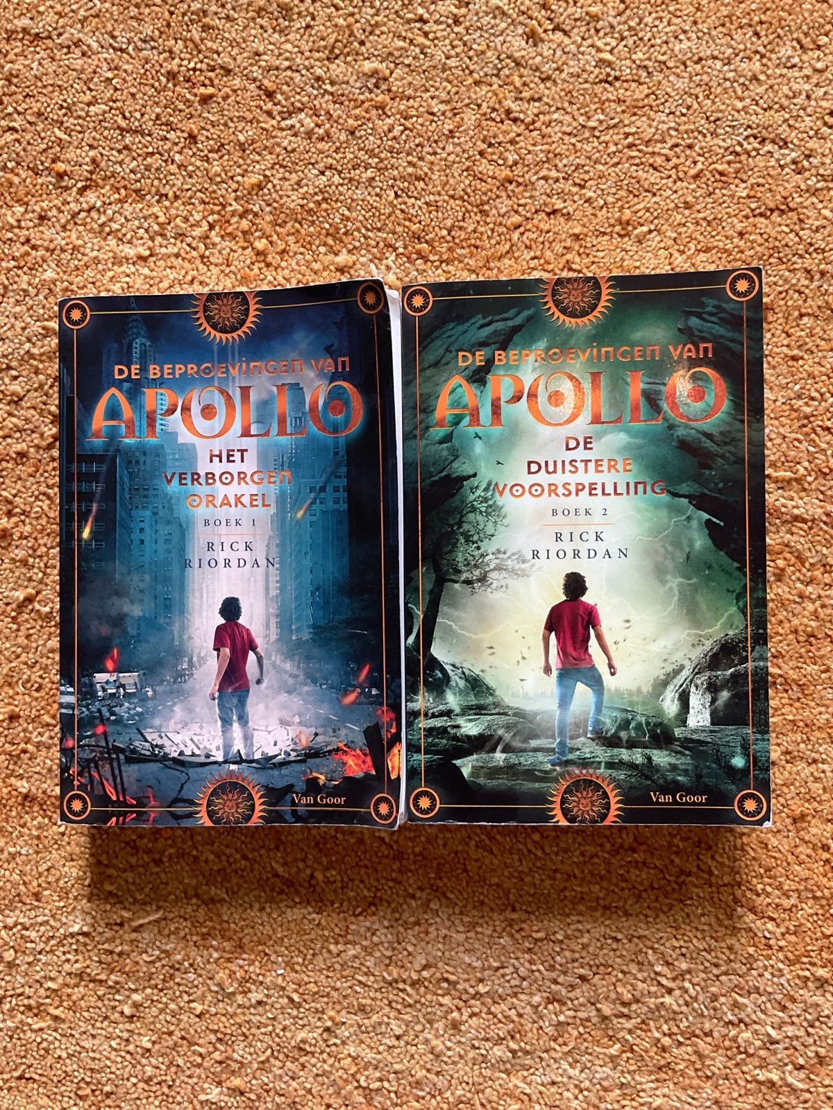 De Beproevingen van Apollo - Boek 1 & 2, Boeken, Ophalen of Verzenden, Zo goed als nieuw