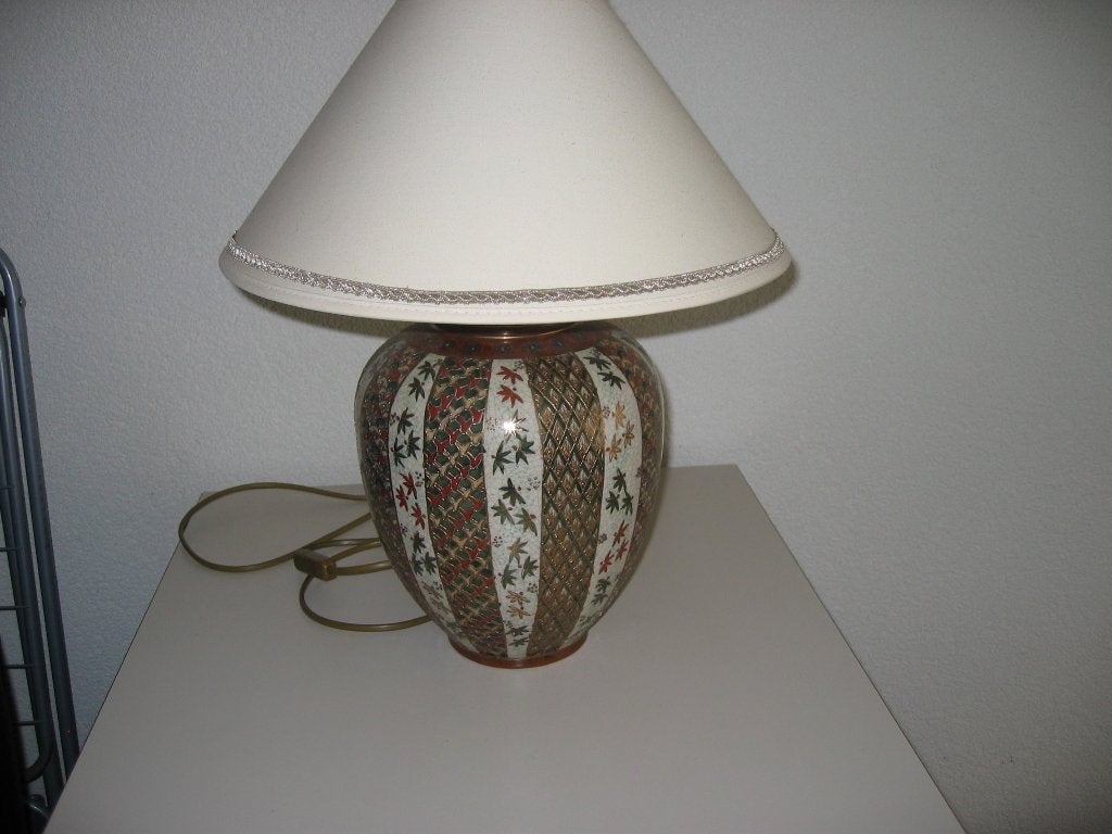 super mooi en gave tafel lamp )nieuw staat, Meerkleurig, Ophalen of Verzenden, Zo goed als nieuw, Klassiek