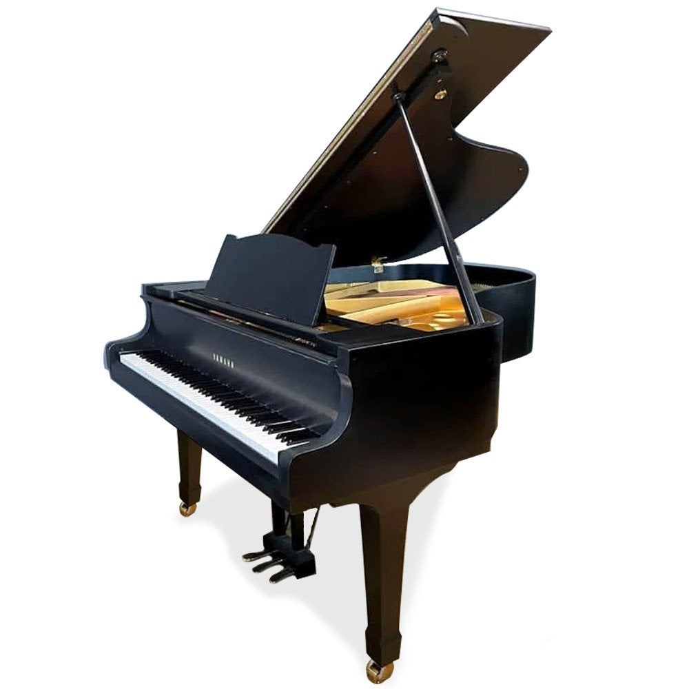 Yamaha G2 vleugel occ. zwart mat - atelier leegverkoop, Muziek en Instrumenten, Piano's, Ophalen, Gebruikt, Zwart, Vleugel