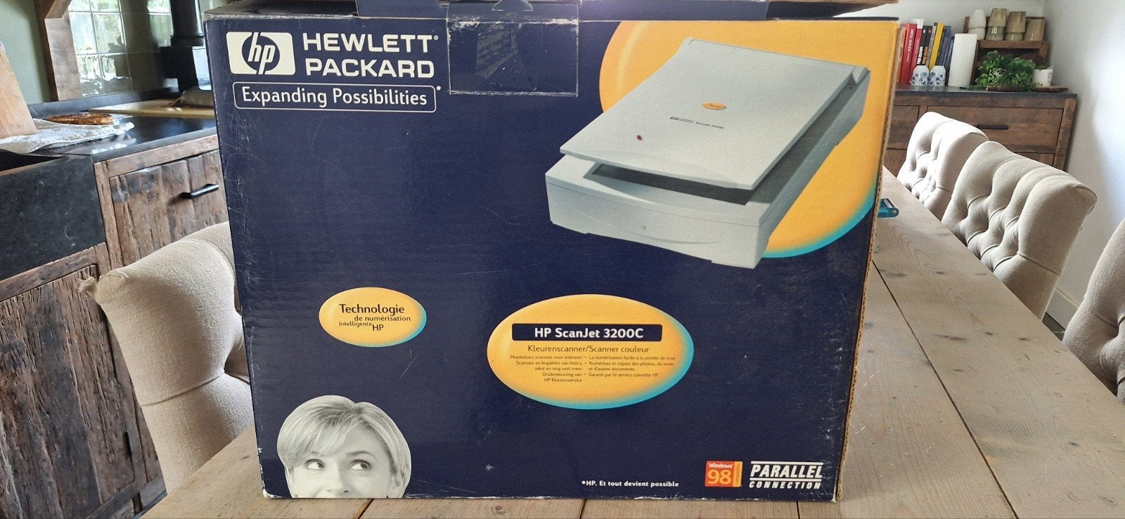 HP ScanJet 3200C Kleurenscanner - Nieuw in doos, Computers en Software, Scanners, Ophalen of Verzenden, Nieuw, Flatbedscanner