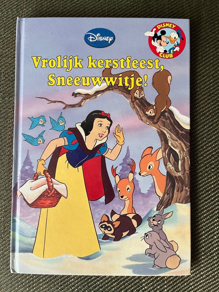 Walt Disney - Vrolijk kerstfeest, Sneeuwwitje! (Hardc.) + CD, Fictie algemeen, Walt Disney, Ophalen of Verzenden, Zo goed als nieuw