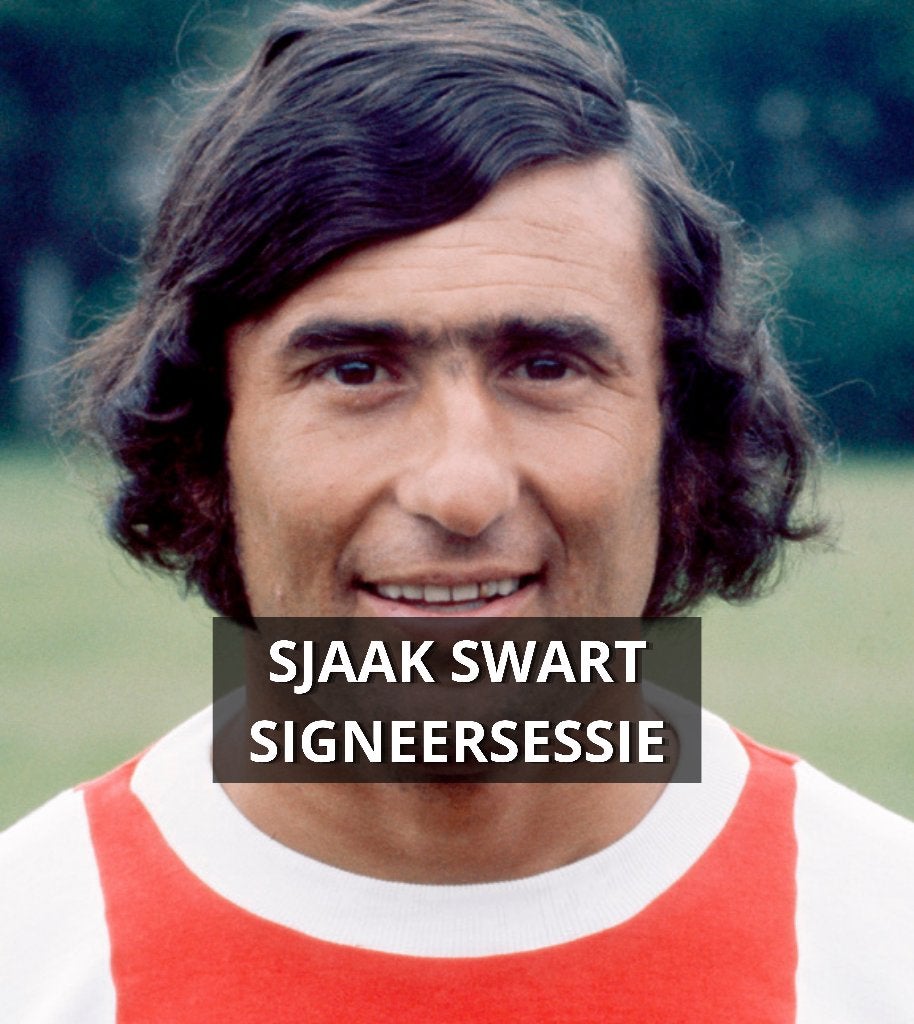 Signeersessie - Sjaak Swart - Reserveer nu - Mr. Ajax, Ophalen of Verzenden, Nieuw, Ajax, Shirt