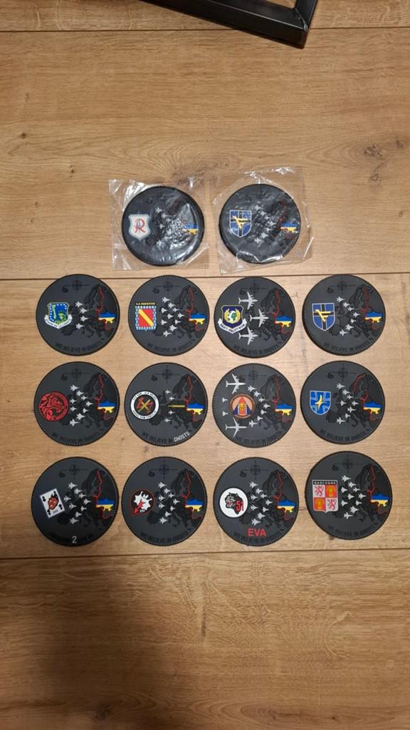 Verschillende We Believe In Ghosts patches, Verzenden, Zo goed als nieuw, Patch, Badge of Embleem