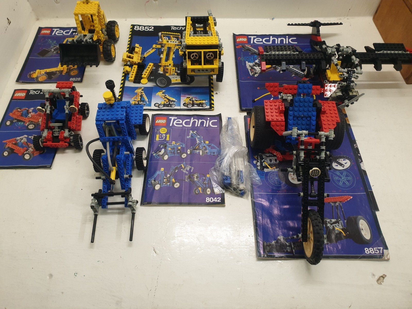 6 lego technic sets, Ophalen of Verzenden, Zo goed als nieuw