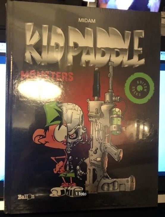 Kid paddle monsters hardcover k4, Boeken, Eén stripboek, Ophalen of Verzenden, Zo goed als nieuw