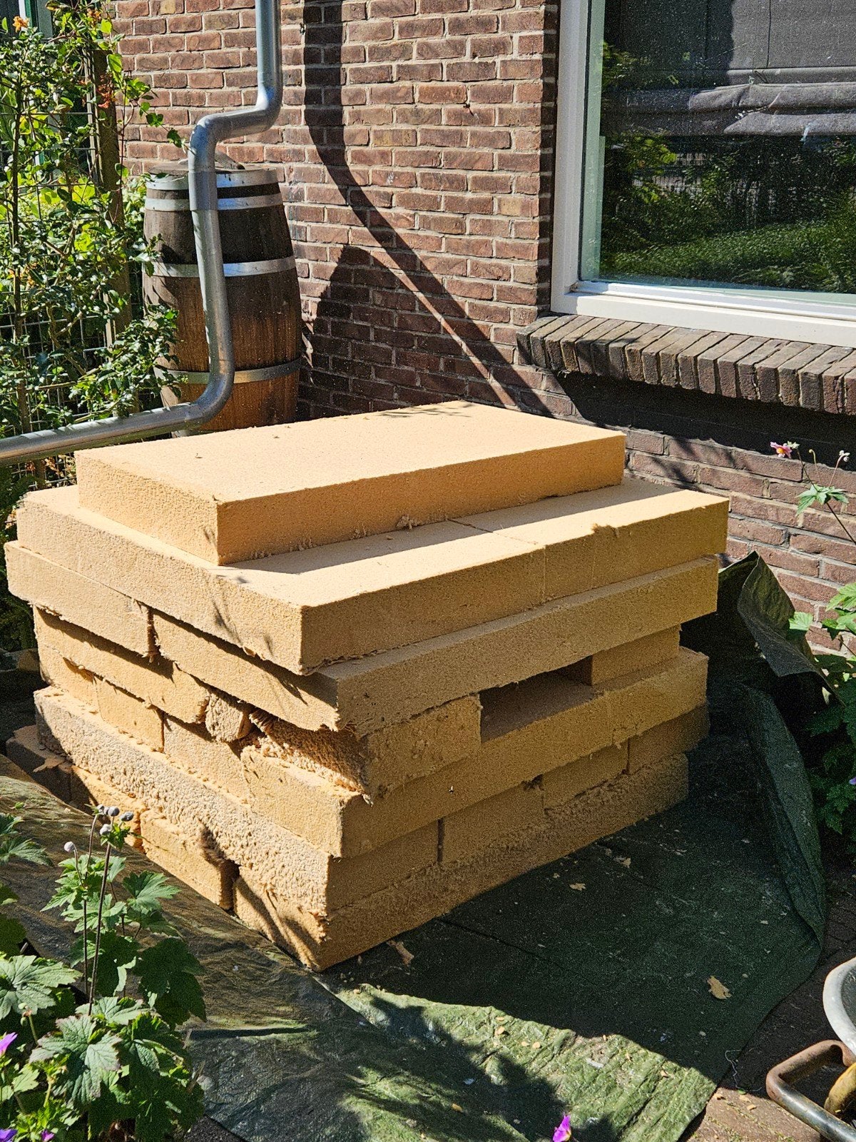 Gratis Pavatherm Houtvezelisolatie platen 1100x600mm 120mm d, Doe-het-zelf en Verbouw, Isolatie en Afdichting, Ophalen, 12 cm of meer