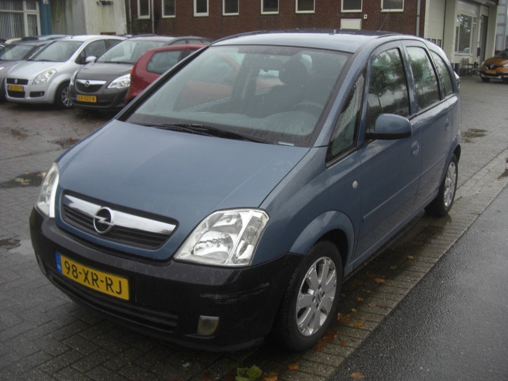 Opel Meriva 1.4-16V Temptation, Gebruikt, 4 cilinders, Blauw, Handgeschakeld