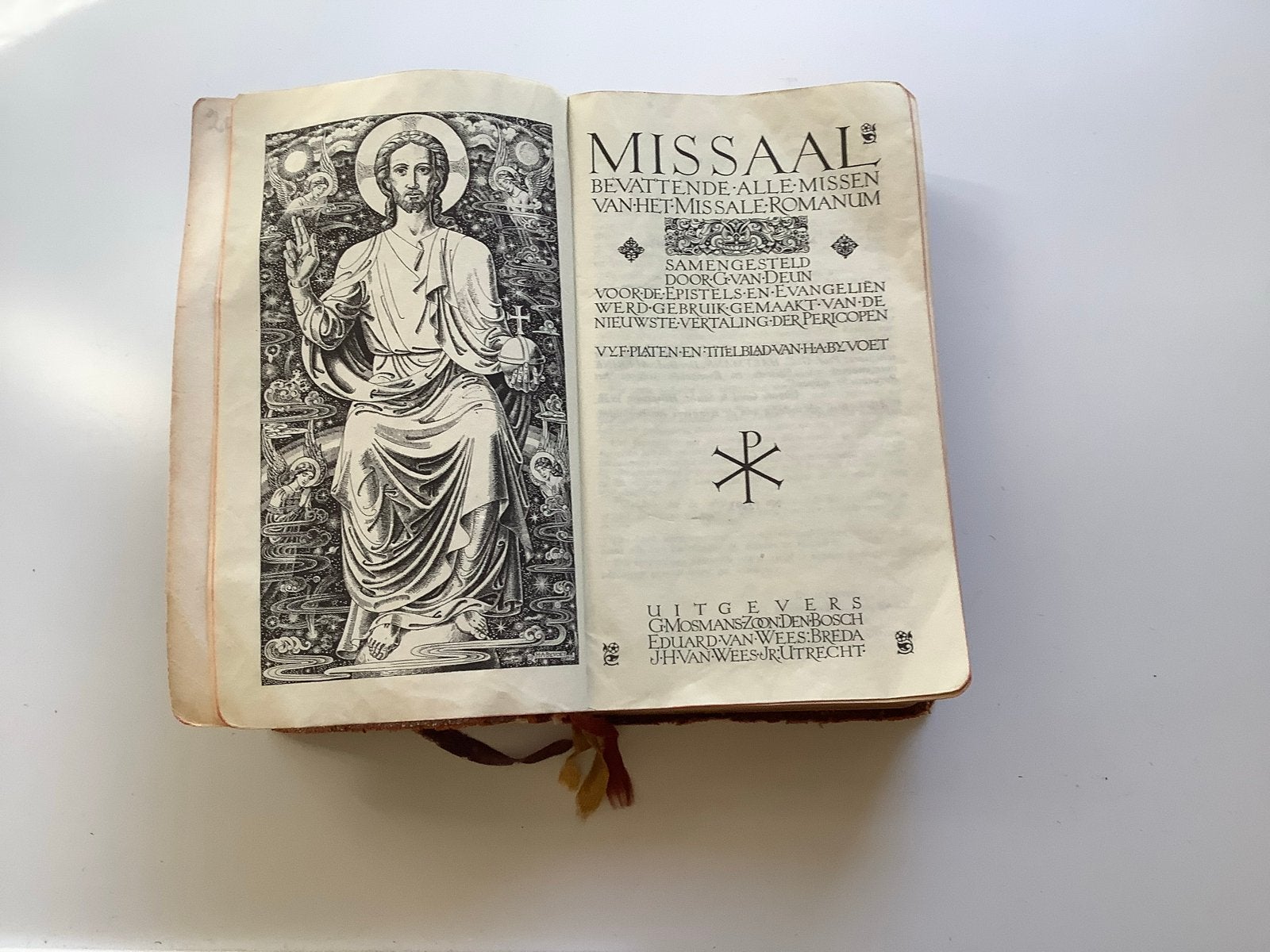 Antiek Missaal: Geïllustreerd Gebedenboek, Ophalen of Verzenden