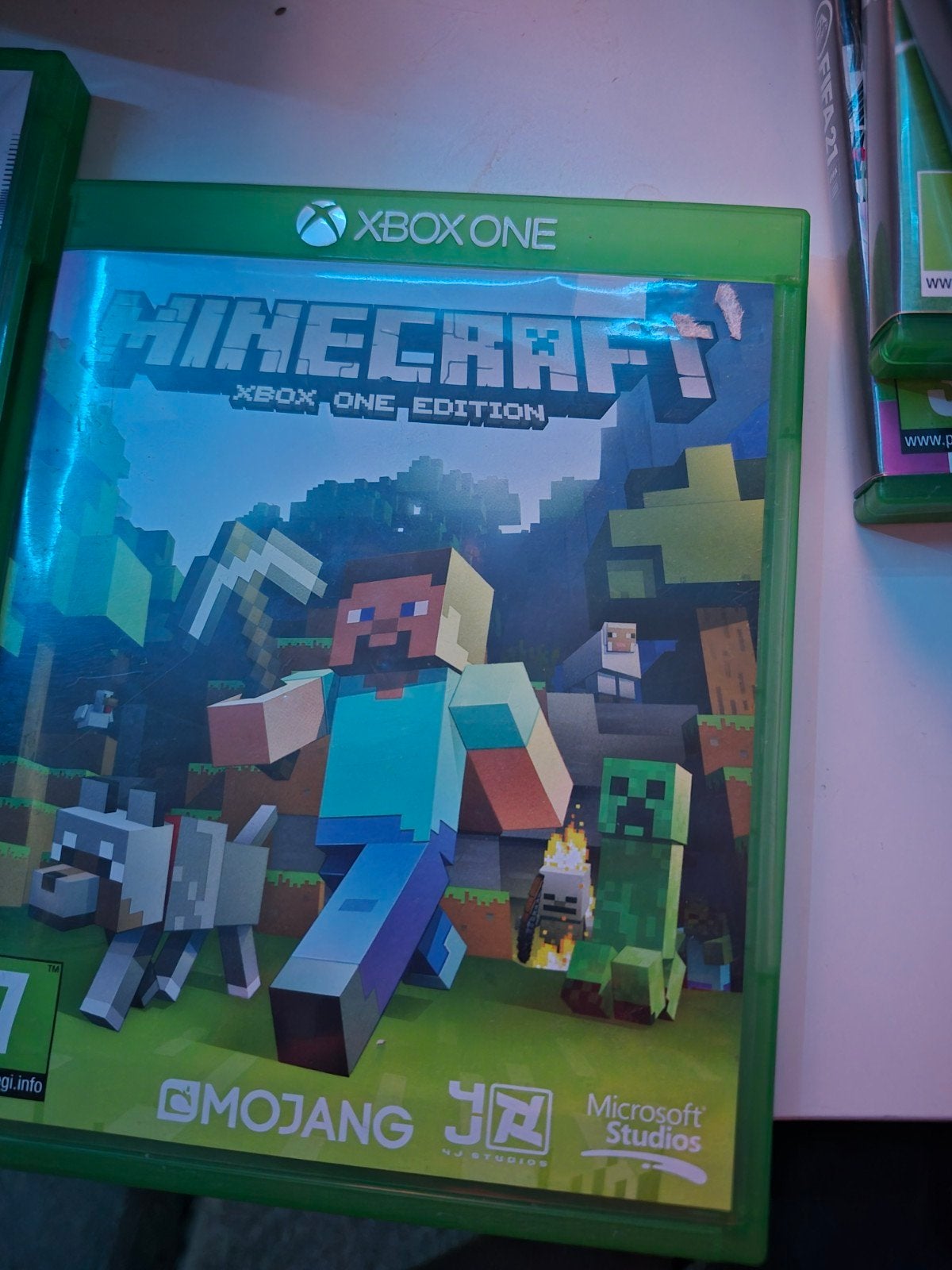 Minecraft Xbox One Edition - Bouw je eigen wereld!, Gebruikt, Eén computer, 3 spelers of meer, Vanaf 7 jaar