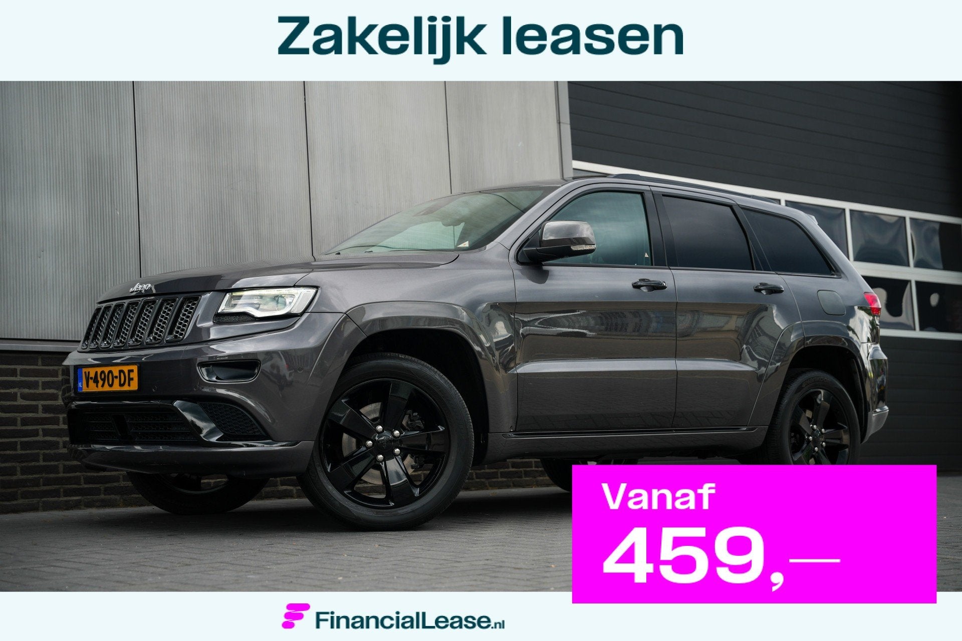 Jeep Grand Cherokee 3.0 V6 251 pk CRD Summit Grijs-Kenteken, 252 pk, 2987 cc, Bedrijf, Diesel