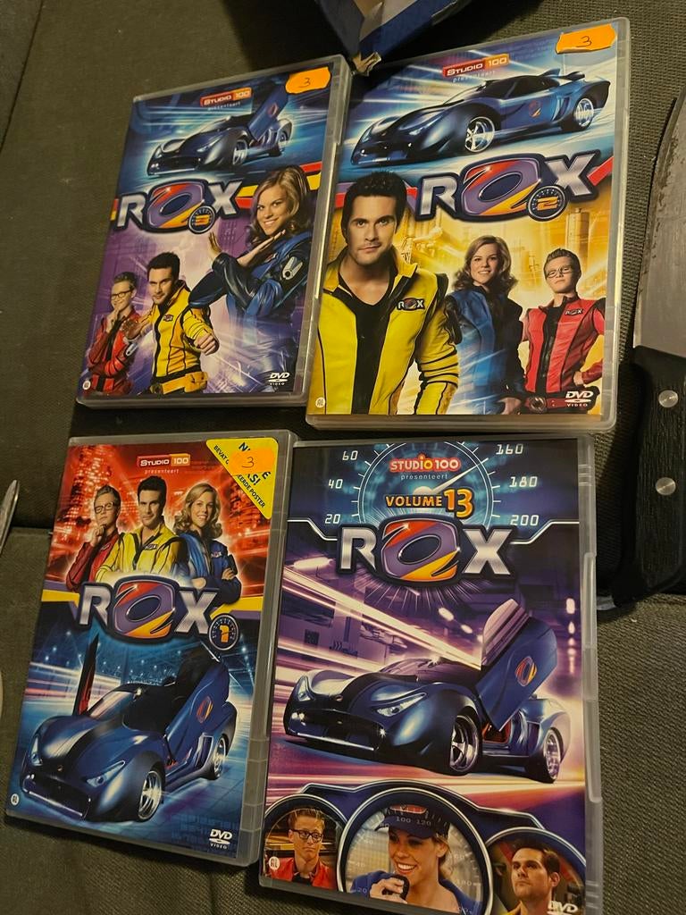 ROX DVD Boxset - Studio 100 - Diverse Volumes, Cd's en Dvd's, Dvd's | Kinderen en Jeugd, Gebruikt, Tv fictie, Avontuur, Boxset