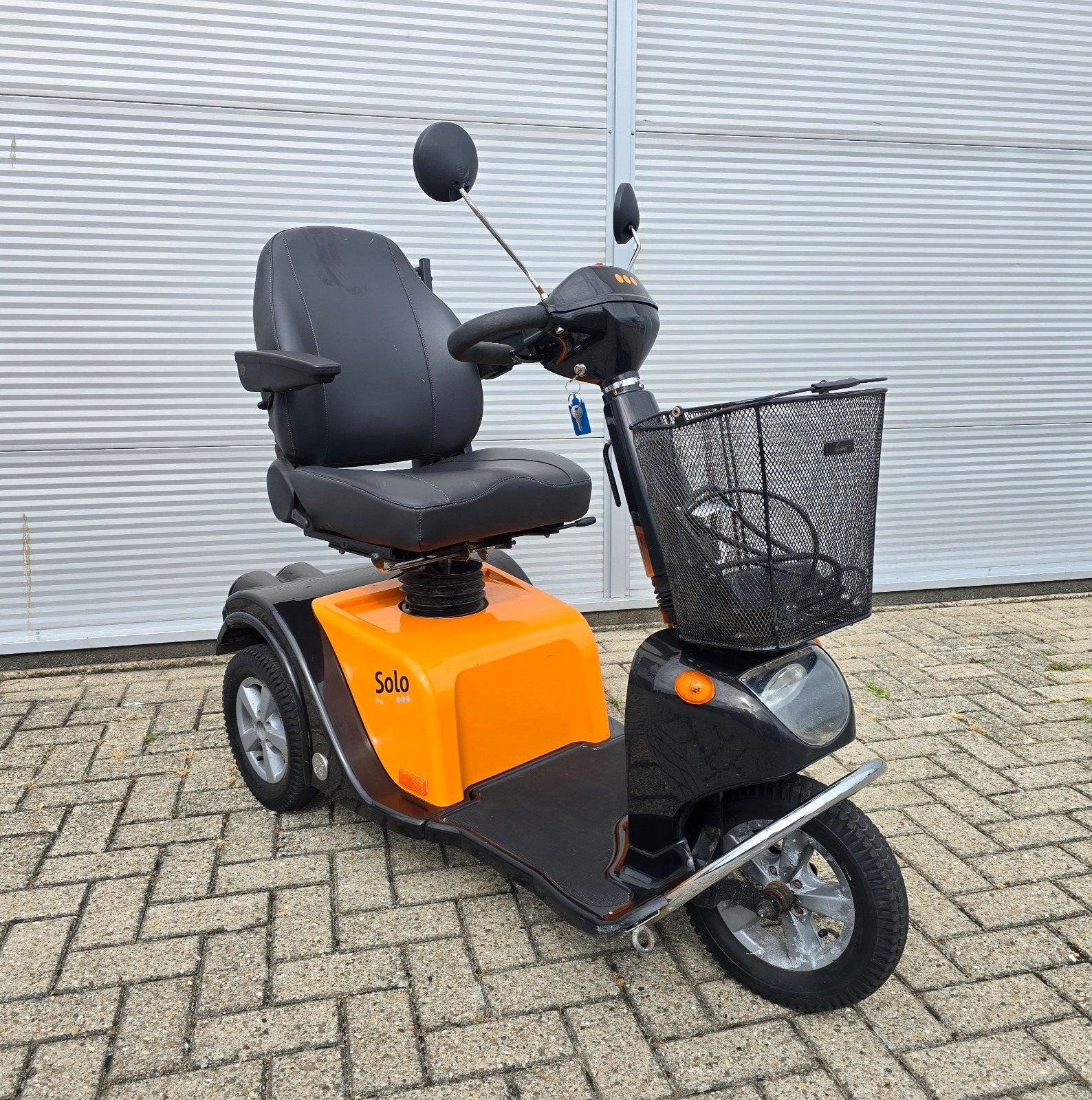 Solo driewiel scootmobiel- best geveerde scootmobiel 18kmh, Diversen, Brommobielen en Scootmobielen, Ophalen, Life and Mobility