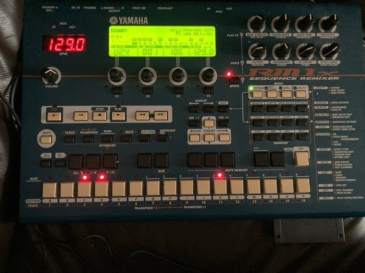 Yamaha rm1x groovebox, Verzenden, Gebruikt, Yamaha