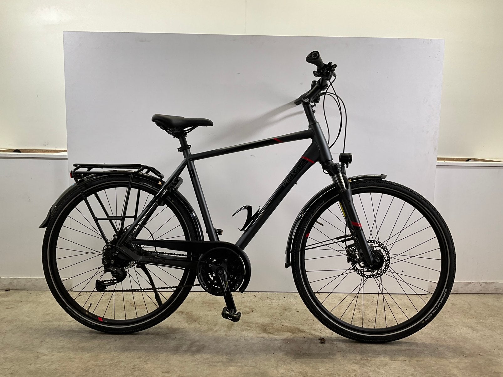 PEGASUS PREMIO HEREN FIETS 27 VERSN FRAMEHOOGTE 58, 28 inch, Vering, Zo goed als nieuw, 57 tot 61 cm