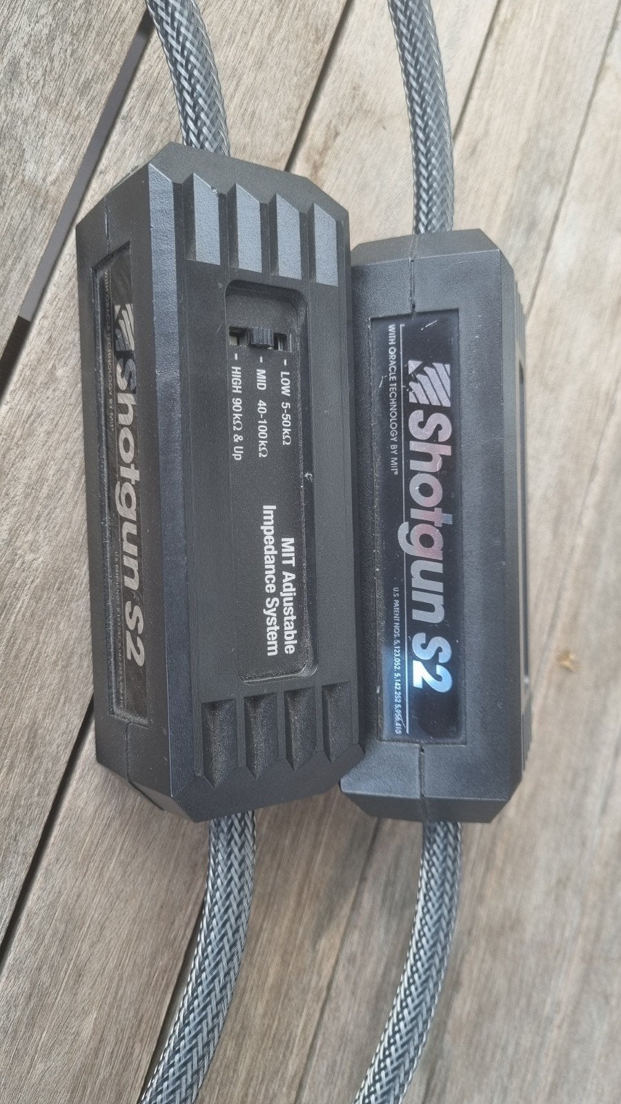 MIT Shotgun S2 rca Interlink-kabel, Ophalen of Verzenden, Zo goed als nieuw, 2 tot 5 meter, Interlink-kabel