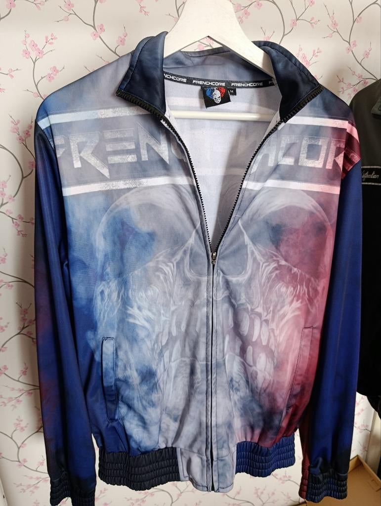 Trainingsjasje Frenchcore, Overige kleuren, Maat 48/50 (M), Gedragen, Dr. peacock