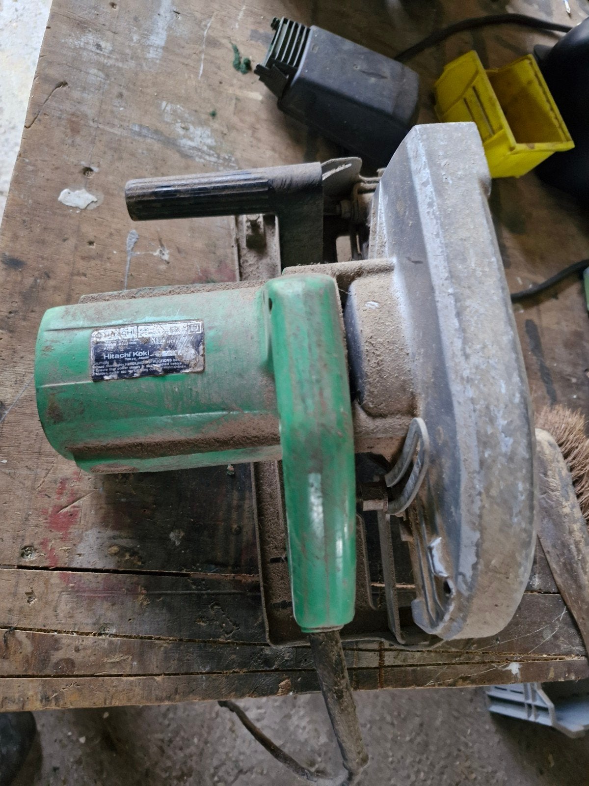 Hitachi Cirkelzaag  1750 watt, Gebruikt, Cirkelzaag, 600 tot 1200 watt, Ophalen of Verzenden