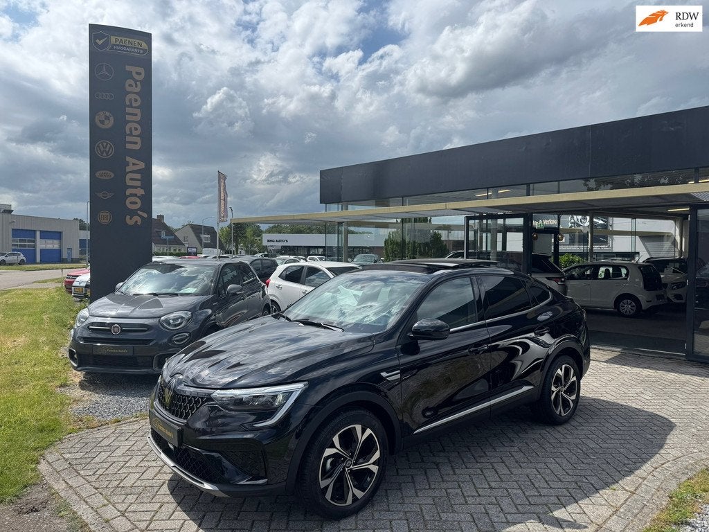 Renault Arkana 1.3 TCe Techno Hybrid|Pano|ACC|DodeHoek|Apple, Auto's, Renault, Arkana, 4 cilinders, Met garantie (alle), Leder en Stof