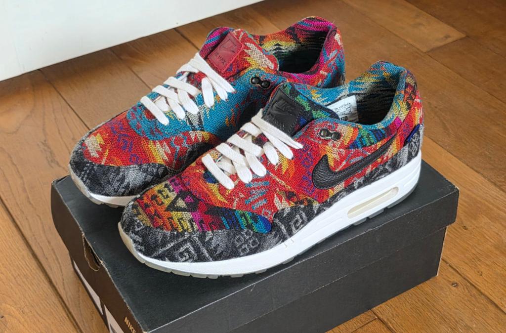 Air Max 1 What the Pendleton ID maat 44, Nike air max, Overige kleuren, Verzenden, Sneakers of Gympen