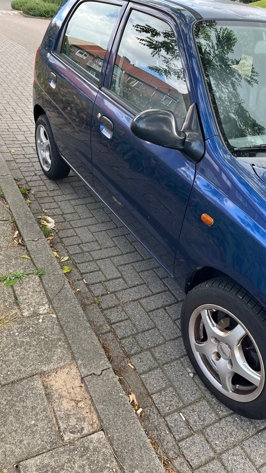 Suzuki Alto 1.1 2002 Blauw, Auto's, Voorwielaandrijving, 750 kg, 4 cilinders, Origineel Nederlands