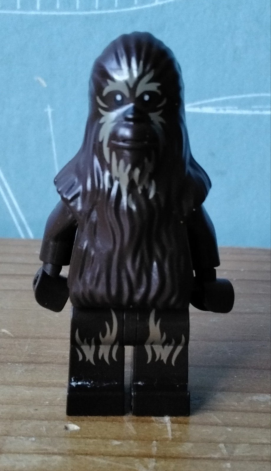 Lego star wars wookiee warrior sw1028, Ophalen of Verzenden, Zo goed als nieuw, Minifiguur, Lego