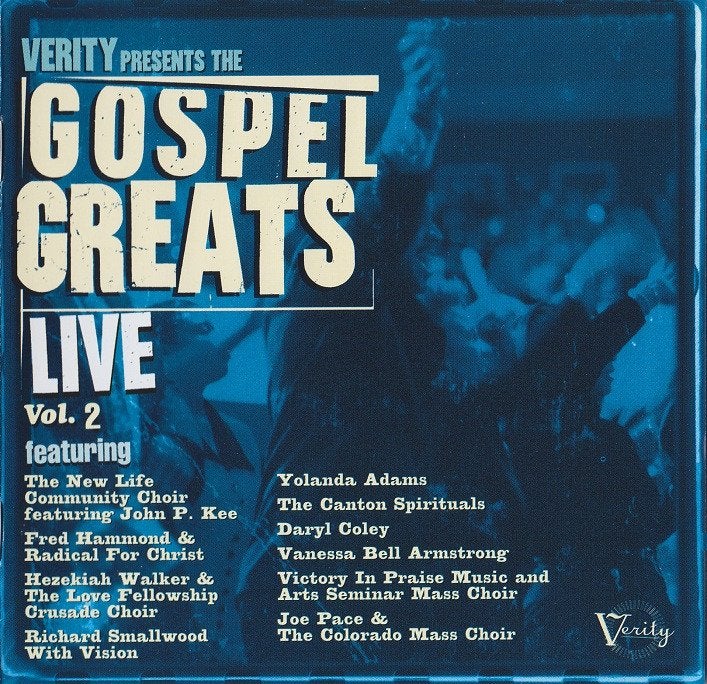 SALE->CD VARIOUS - Live - Gospel Greats Vol.2 >FOLIE, Ophalen of Verzenden, Nieuw in verpakking, Gospel