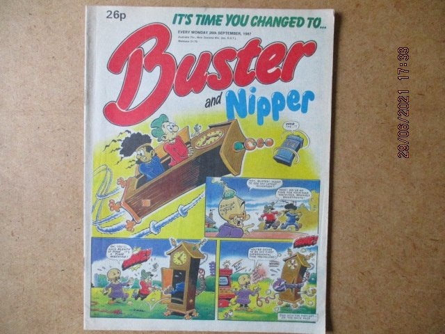 adv4753 buster and nipper engels, Eén stripboek, Ophalen, Gelezen