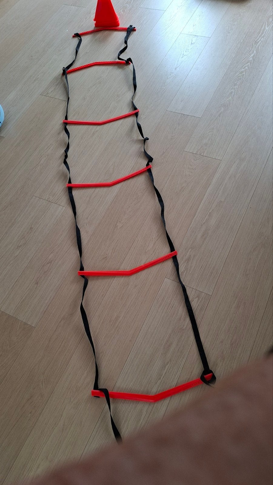 Agility ladder met pionnen - Zo goed als nieuw, Ophalen of Verzenden, Nieuw
